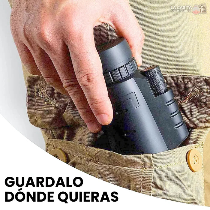 MTX30® - TELESCOPIO MONOCULAR ADAPTABLE PARA CELULAR + Tripode y Estuche GRATIS