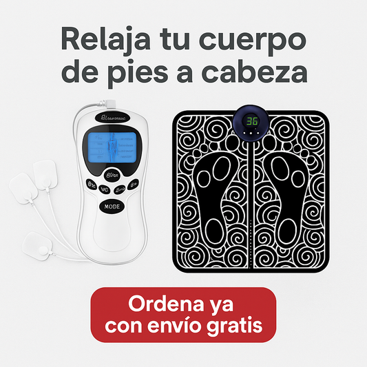 COMBO TERAPIA PASIVA + TAPETE MASAJEADOR TERAPÉUTICO