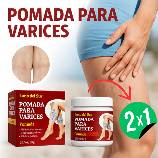CREMA PARA VARICES - ALIVIO SEGURO - 2X1