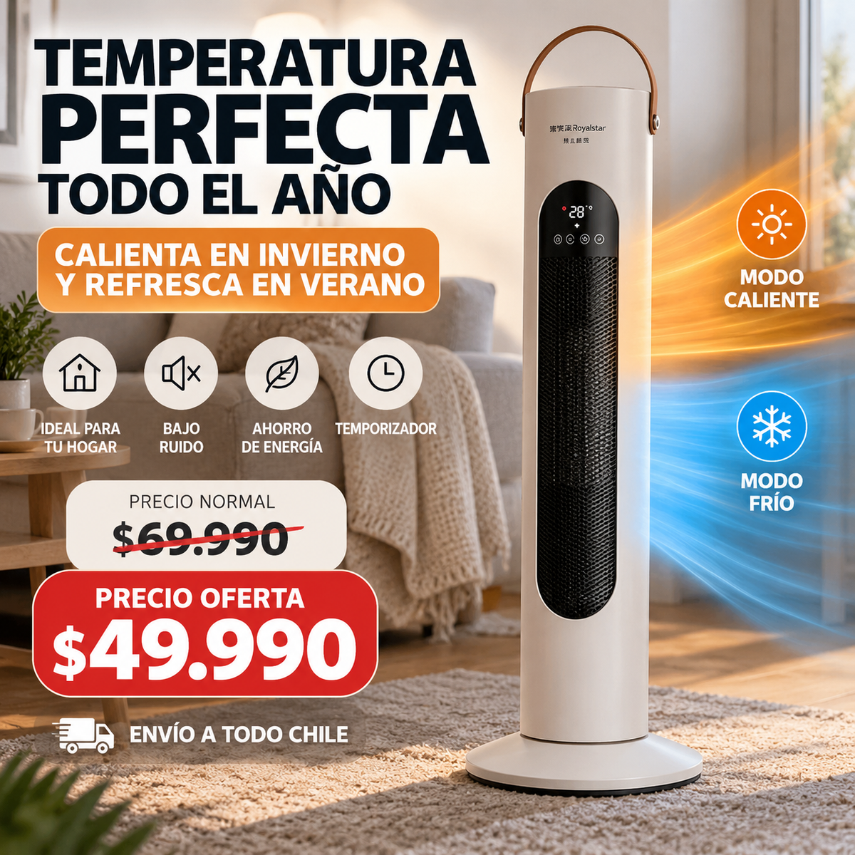 CLIMAFLOW™ | CONFORT EN CUALQUIER TEMPORADA