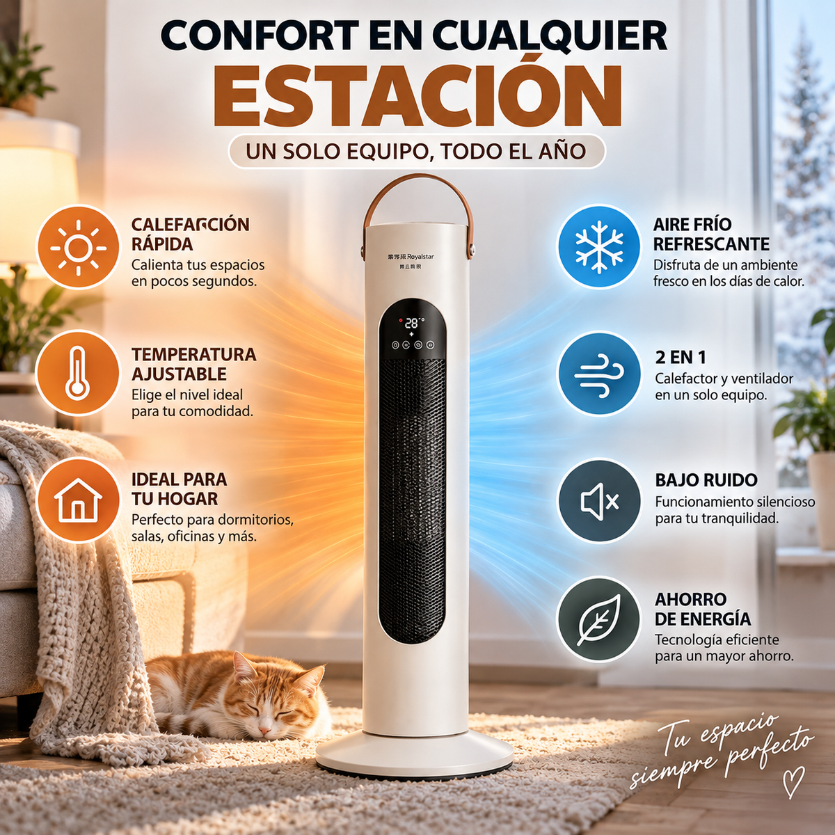 CLIMAFLOW™ | CONFORT EN CUALQUIER TEMPORADA