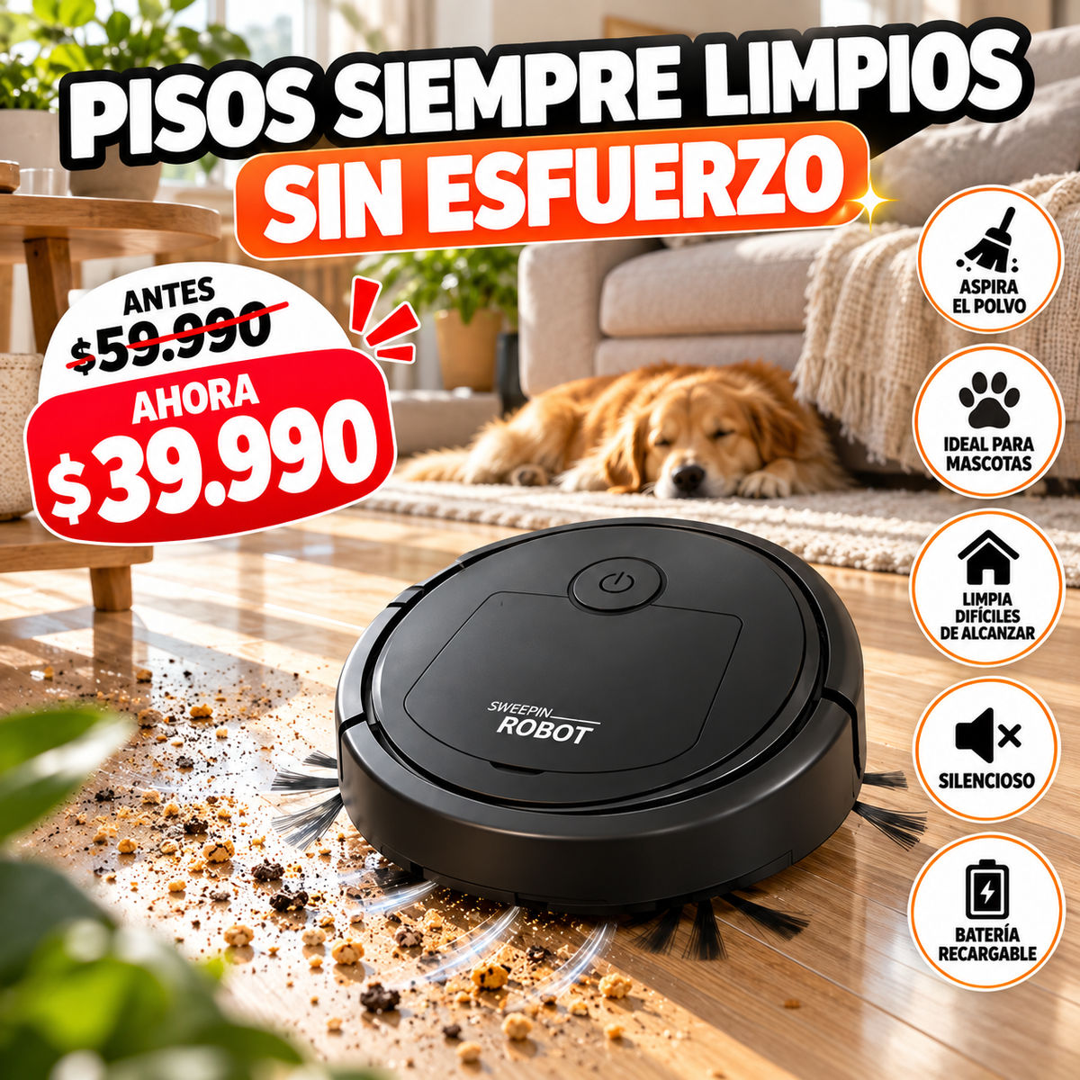 CLEANBOT™ | LIMPIEZA SIN ESFUERZO